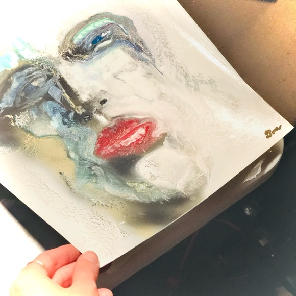 LOVERBOY | 11 x 17 | DANIEL ARNOLD Original Spray Paint Artwork STL 2022 - Picture 8 of 10